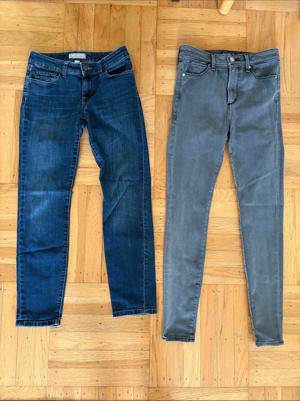 Abercrombie & Fitch Skinny and Banana Republic jeans